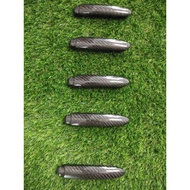 carbon fiber handbrake cover civic fd