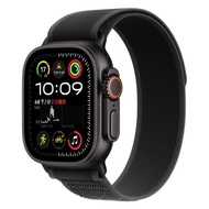 Apple Watch Ultra 2 配S/M越野錶環 原廠保固 49mm 鈦金屬黑色錶殼 + 黑色越野錶環 GPS + Cellular