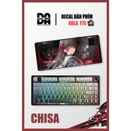 AULA F75 keyboard Decal [Can be designed upon request]