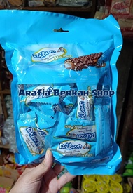 Dilan Mini Pack 25 Pcs Chocolate Crunchy 5 in 1 wafer Cokelat