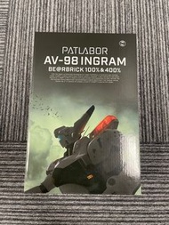全新Bearbrick 機動警察400%+100% patlabor av-98 ingram