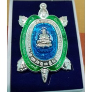 Thai amulet- Lp Sean Silver turtle with longya VVIP no. 8