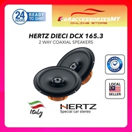 Hertz Dieci DCX 165.3 2-Way Coaxial Speakers (120W) car speaker premium audio system high quality speakers