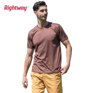 RIGHTWAY QDR51 Baju Jersey Microfiber T Shirt Kosong Plain Lelaki