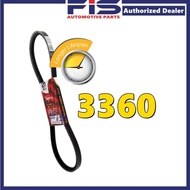 Fan Belt 3330 3335 3340 3345 3350 3355 3360 3365 3370 3375 3380 3385 3390 3395 3400 3410 3415 3420 3