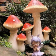 Decoration Outdoor Decoration Outdoor Mushroom Feeling Lawn Atmosphere Leisure View Balcony Area Gar