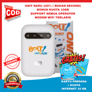 Bolt Ultra 4G Modem WiFi Terlaris Unit Baru 100% Gratis Ongkir Kartu Perdana + Kuota Internet 10 GB