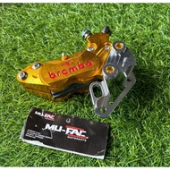 Axial pnp caliper bracket ninja shock imported axial cnc caliper mount