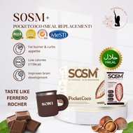 SOSM+ Pocket Coco Halal Meal Replacement (14 sachets) by SOM1 Official Distributore