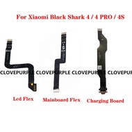 USB Charging Port Dock Socket Board Connector LCD Display Mainboard Flex Cable For Xiaomi Black Shark 4 4Pro 4S