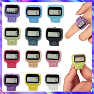 [TY] Manual Clicker Counter Resettable Ring Counter 5-digit Led Finger Ring Counter Clicker with Lcd