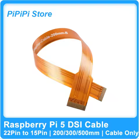 Raspberry Pi5 22Pin to 15Pin DSI FPC Cable For Raspberry Pi 4 22PIN Screen & Pi 5 15PIN Screen 200/3