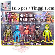 Fnaf Five Nights At Freddy's Toy Set of 5 Action Figures