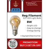 Dycorra E27 LED Light Bulb (8W) | LED M-Filament Bulb