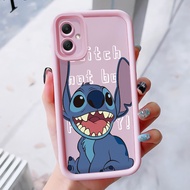 Case For Samsung Galaxy A05 M05 F05 A05s Three-Color Cute Stitch Phone Silicone Shockproof