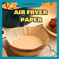 Air Fryer Parchment Paper Liner 100pc Air Fryer Paper 20cm Disposable Baking Papers Non-Stick Steamer Round Liners