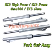 EX5 High Power / EX5 Dream / EX5 Class / Wave 100 / Wave100 R (No Disc) (1 Set) Batang Fork Depan Se