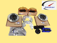 Polestar Front And Rear Volvo Disc Brake Caliper Set - Genuine Volvo S60 V60 36003268 36003269 32142