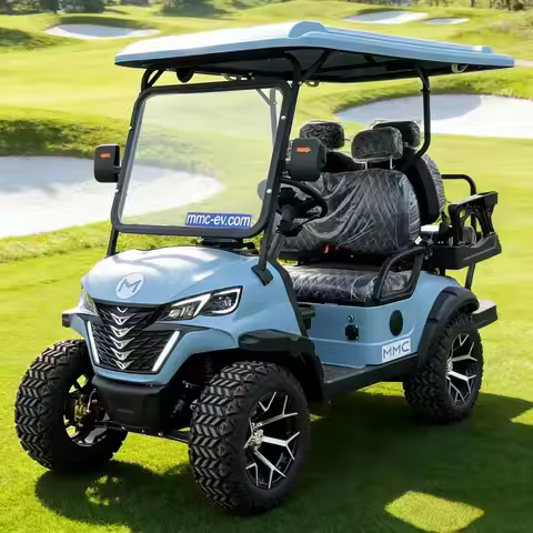 4WD Customized Color Street Legal 2 4 6 8 Passenger 48/60/72V 4000/5000/7000W CE Electric Golf Cart
