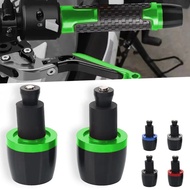 Universal 7/8'' 22mm Handlebar Grips Handle Bar Cap End Plugs Fit For Z300 Z650 Z800 Z750 Z900 Z900R