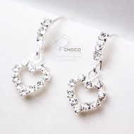 S925 Sterling Silver Drop Earrings ET69