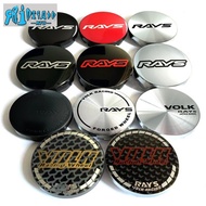4pcs 56mm RAYS Car Wheel Center Hub Caps Universal ABS Vehicle Tyre Tire Rim Cover for Rays Volk rim