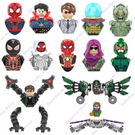 Spiderman Superheroes Spider-Man Venom Mini Action Figures Bricks Building Blocks Classic Movie Doll