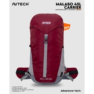 AVTECH - 45 Liter Mountain Backpack Hiking Camping Outdoor Travel Backpack - MALABO 45