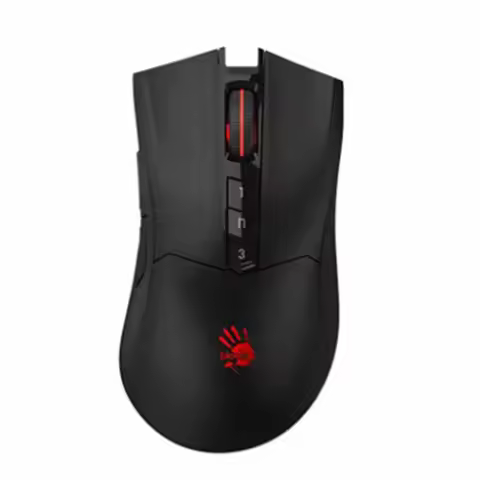 A4tech Red Hand Ghost R90 Plus Wireless Game Mouse E-Sports Long Battery Life Macro Programming E-Sp