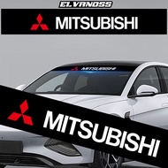 Custom Windshield Stickers For Mitsubishi ASX I200 Outlander Lancer