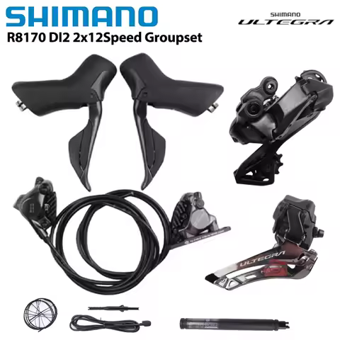 SHIMANO ULTEGRA R8170 Di2 Mini Electronic Part 2x12S R8150 Front Rear Derailleur Hydraulic Disc Brak