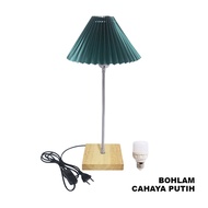 EELIC ELC-M025 Retro Pleated Lamp Lampu Meja Minimalis Lipit Rangka Flexible