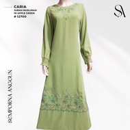 JUBAH MUSLIMAH - Bersulam, 9 warna | CARIA #12700