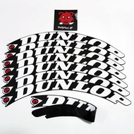 Car Tire Letter Sticker Conjoined Style Tire Sticker English Letter with Black Bottom Tire Sticker D