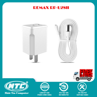 Bộ Cốc sạc và Cáp sạc Remax Elite Set RP-U28II 2.1A - 3 chân sạc Lightning / Micro-USB / Type-C (Trắ