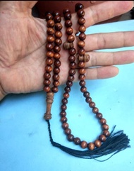 tasbih kayu stigi 7mm tenggelam di air tasbih kayu stigi asli tasbih stigi asli tasbih kayu stigi