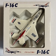F-16C Thunderbird Performance Aircraft Fighter with Pull Back Wheel Plastic Finished Model Brand New