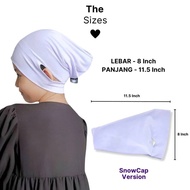 Anak Tudung Budak Inner Kepala Budak Sekolah Serkup Telinga Kids Scarf Budak Warda Back