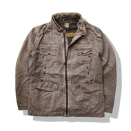 Hug0 B0ss Brown Military Jacket Chest Size 47