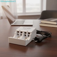 SEPTEMBERB Rechargeable Battery Charger, Smart Battery Charger Universal Compatibility AA Battery Ch