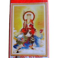 STONE PAINTING OF Ksitigarbha Buddha (60 x 85cm) VS471