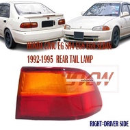 Honda Civic SR4 EG EG8 EG9 4Door 1992-1995 Rear Tail Lamp Taillamp Taillights Lights Lampu Belakang