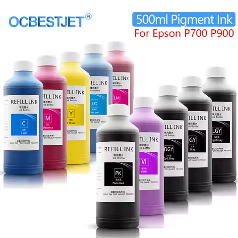 500ML /Bottle Waterproof Pigment Ink For Epson T46S for Epson SureColor P700 P703 P704 P706 708 P900