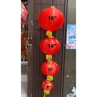 Chinese new year chinese new year lanterns, imported chinese sateen material, UNIT (PER PIECE) SIZE 