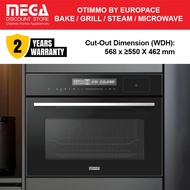OTIMMO BY EUROPACE EMS8500E MICRO STEAM PRO 4-IN-1 MICROWAVE STEAM OVEN