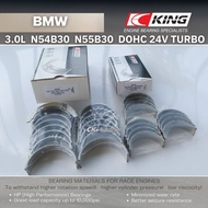 KING Bearing BMW 3.0L N54B30 N55B30 DOHC Turbo for M1 M2 X1 X3 X4 X6 Z4 E60 E70 E71 E82 E89 E90 F01 