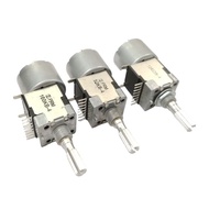 New product WHE1615 100KB-4 One Row 8 Pin Motor Dual Potentiometer B10K B50K B100K-4MM Flower