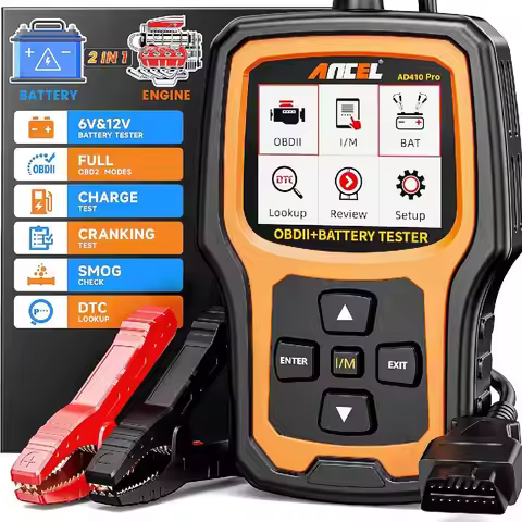 Code Reader + Battery Test Check Engine With Full OBD2 Function Car Diagnostic Tools OBD2 Automotive