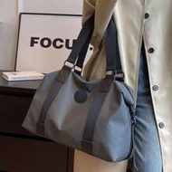 Large Capacity Travel Duffel Bag Solid Color Fitness Bag Waterproof Handbag For Men And Women, Suita