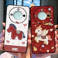Case for HONOR X9A/X9B/X9C Lucky Horse Pattern, Lucky Horse 2026